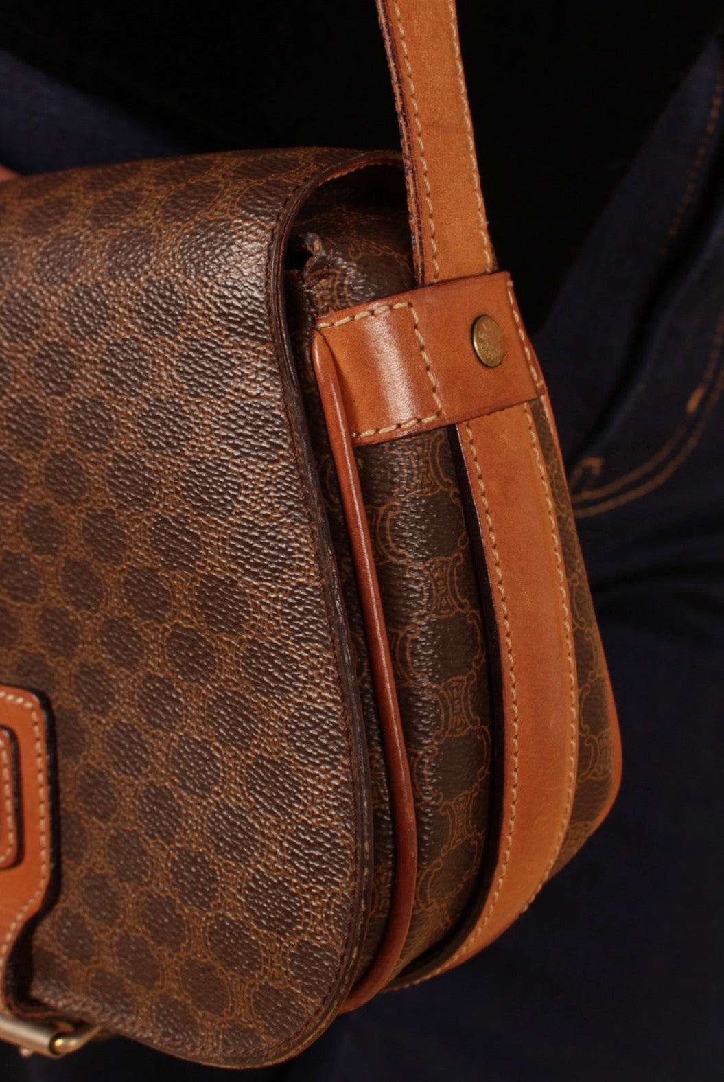Celine Macadam Crossbody Bag
