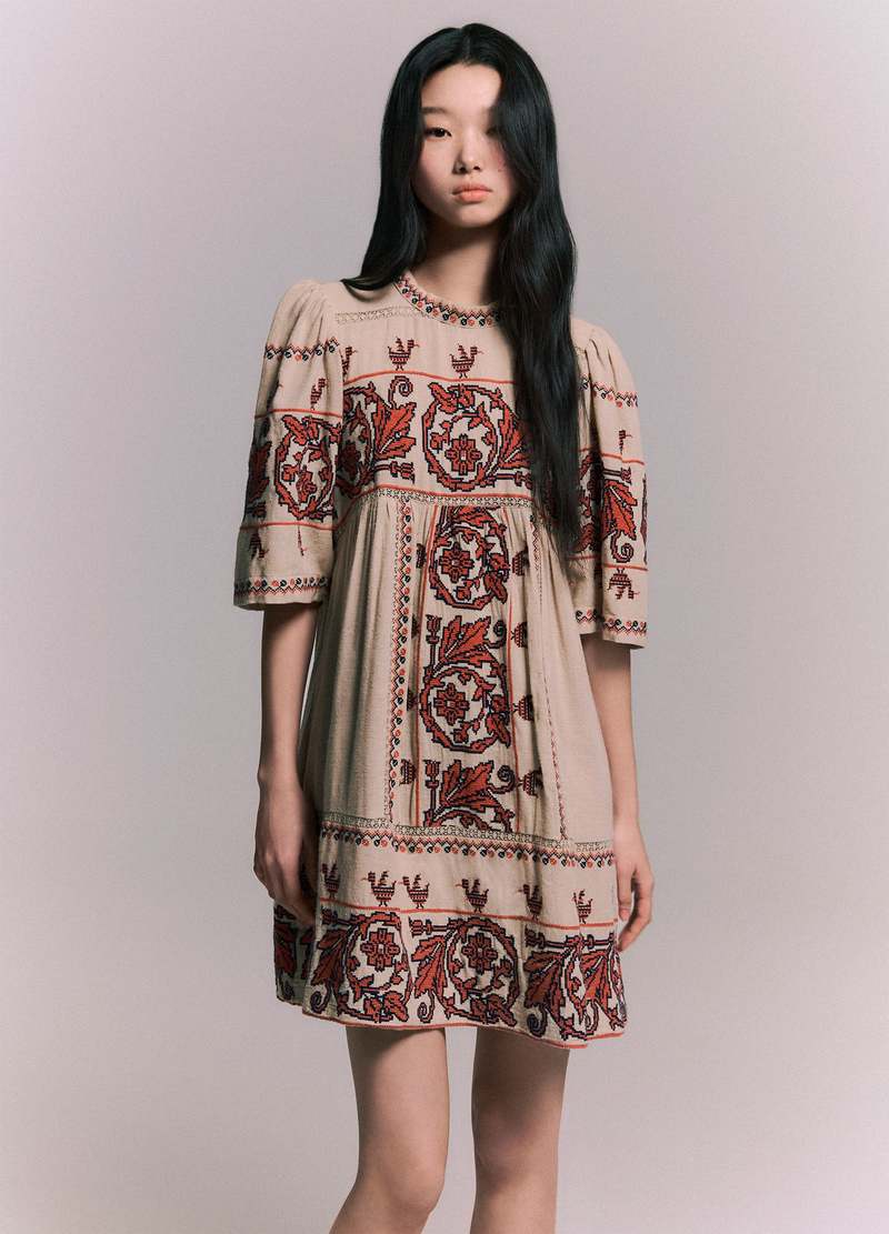 Sea New York Embroidered Dress – ReBoundStore
