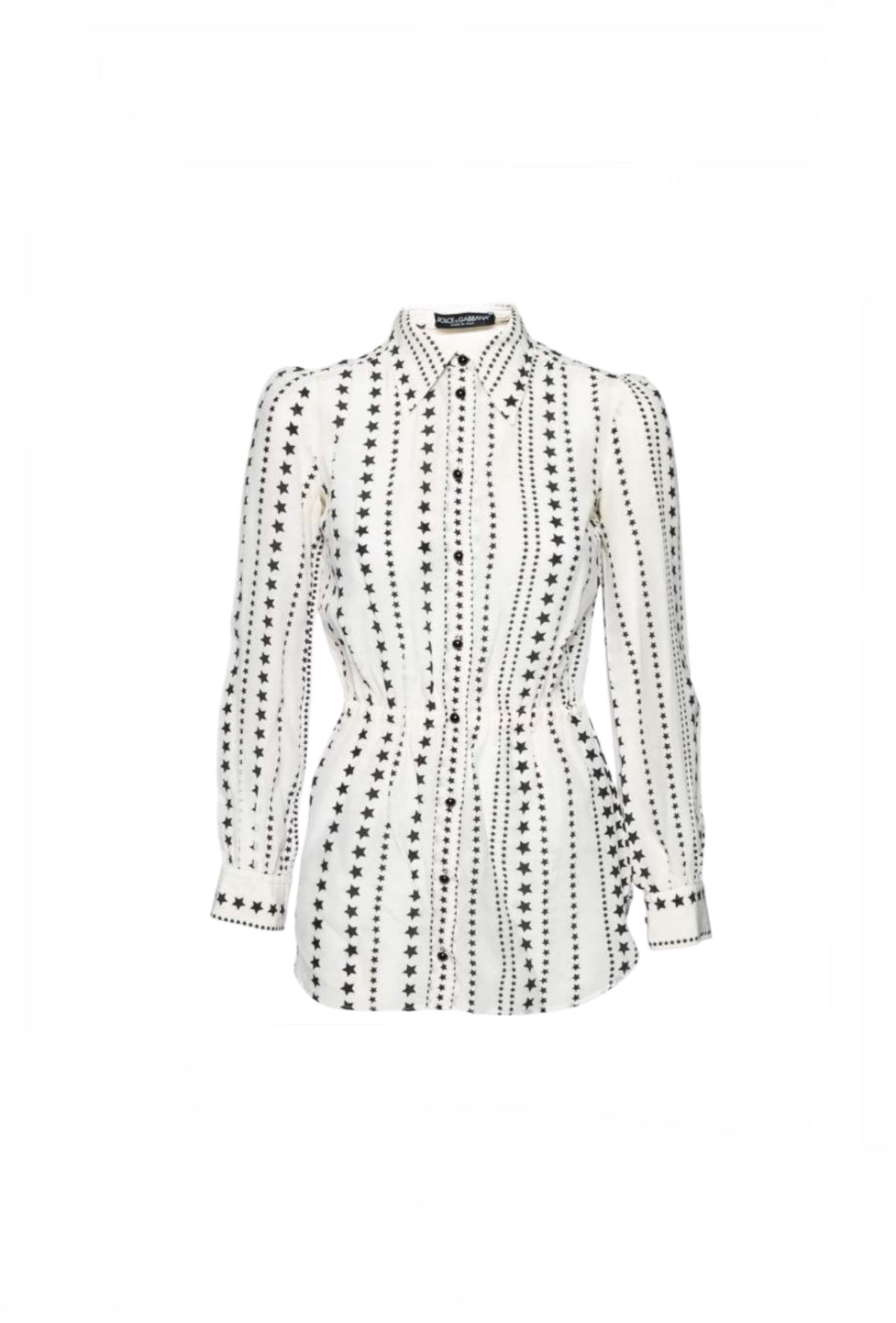 Dolce & Gabbana Star Silk Blouse