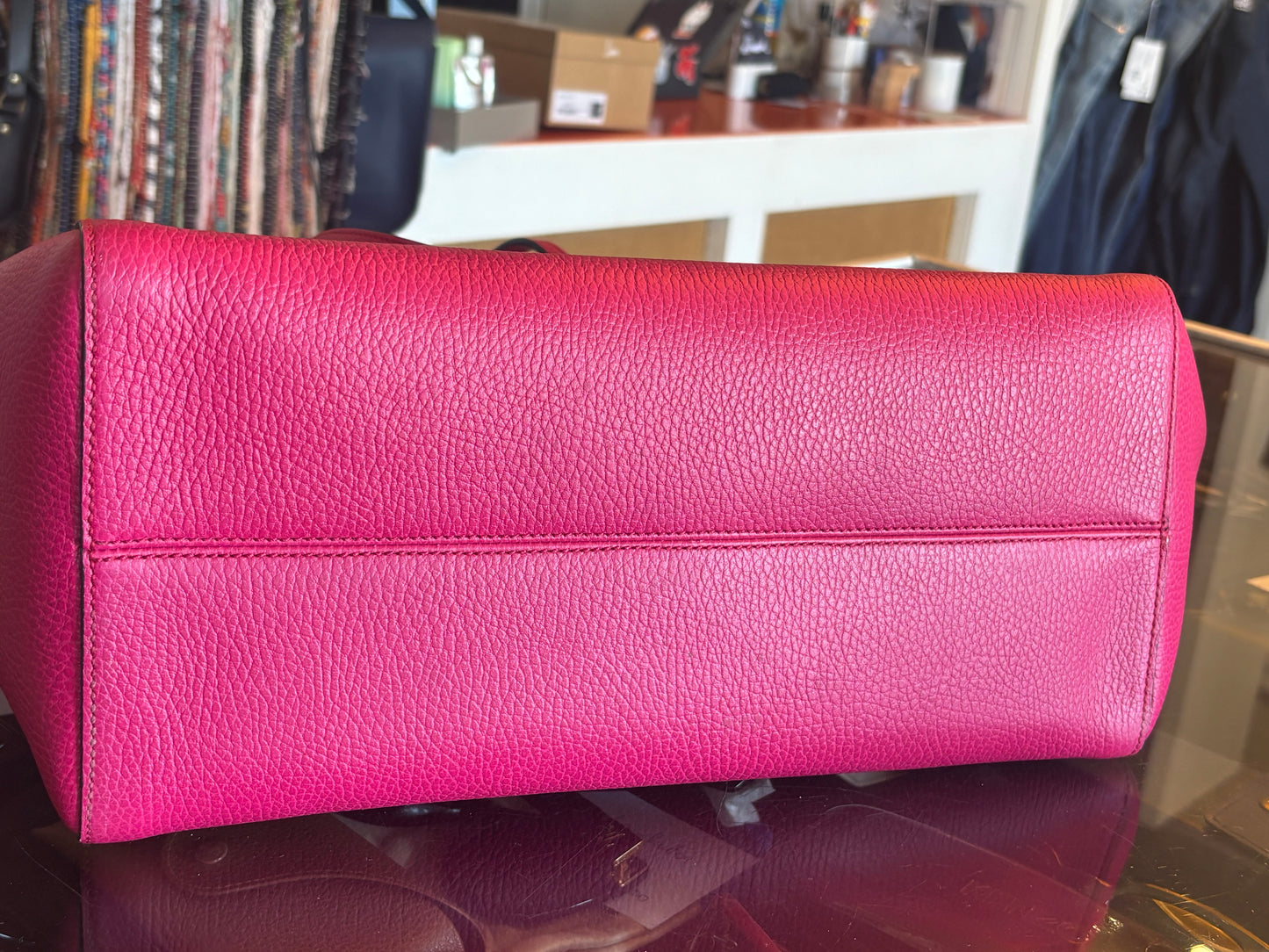 Gucci Pink Swing Tote