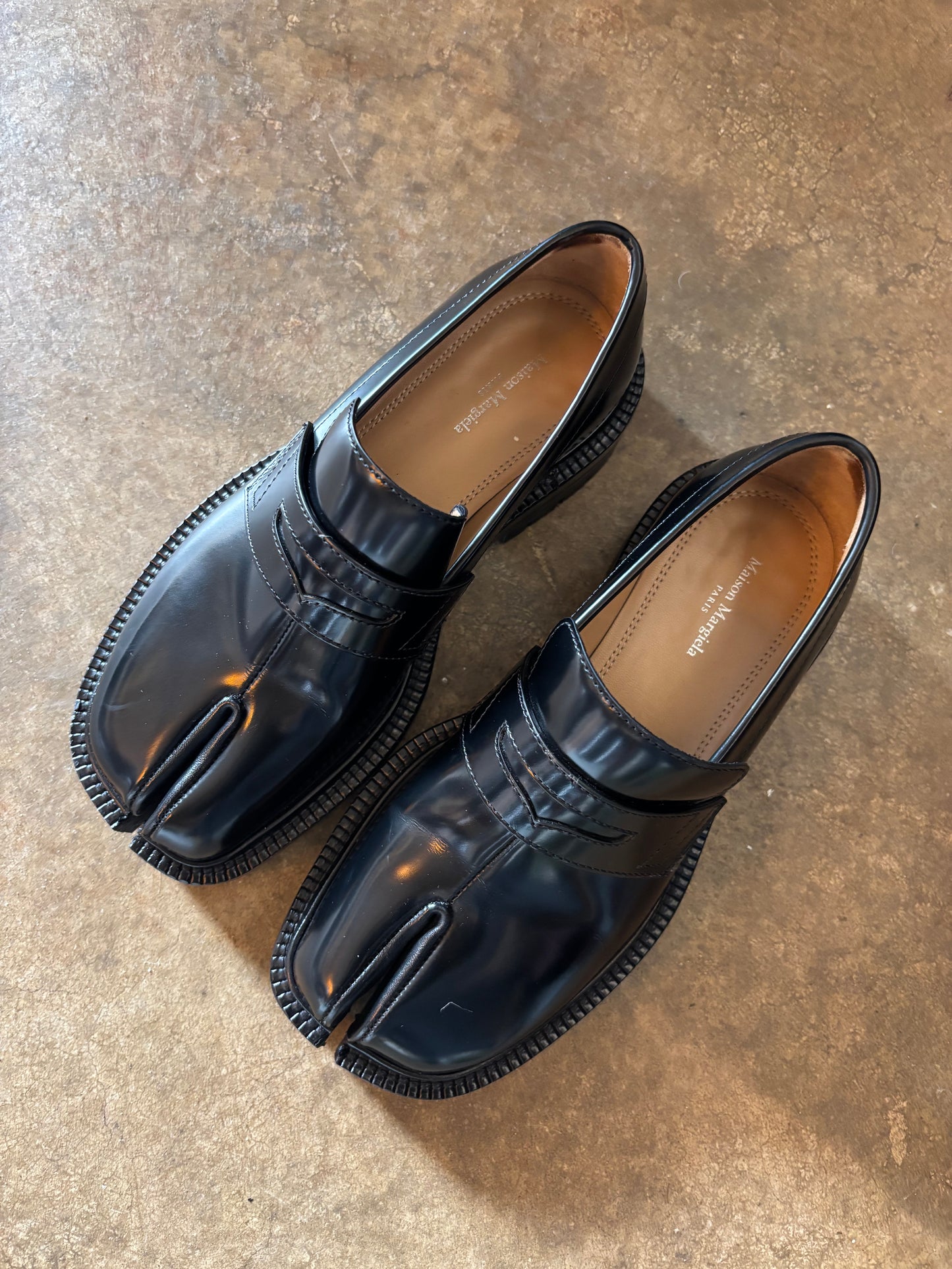 Margiela Tabi Black Loafers