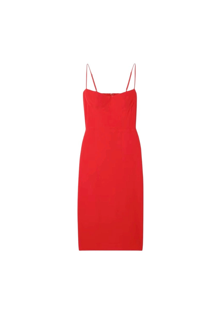 Reformation Red Slip Dress