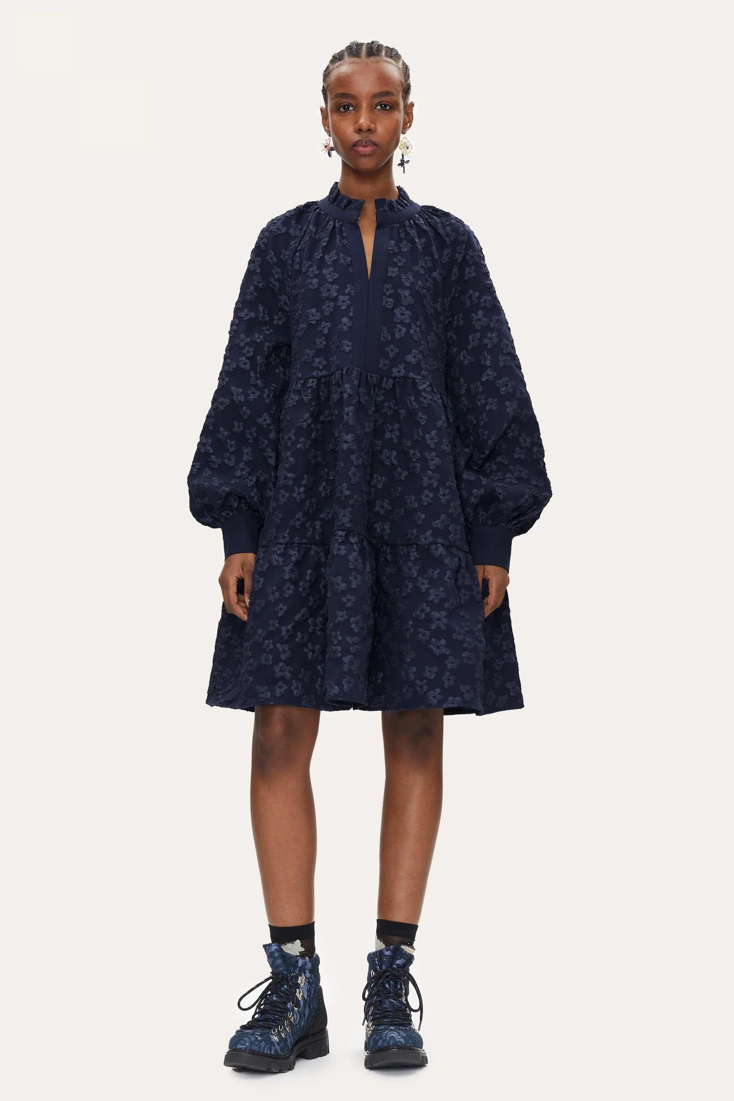 Stine Goya Navy Dress