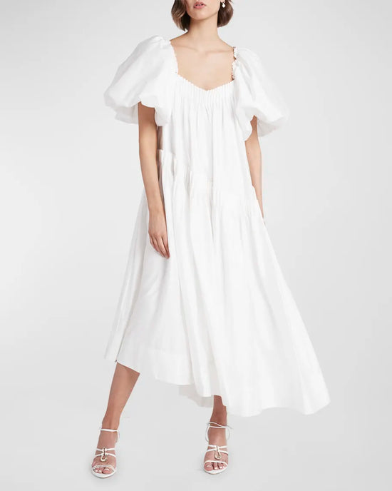 Aje Severine White Dress