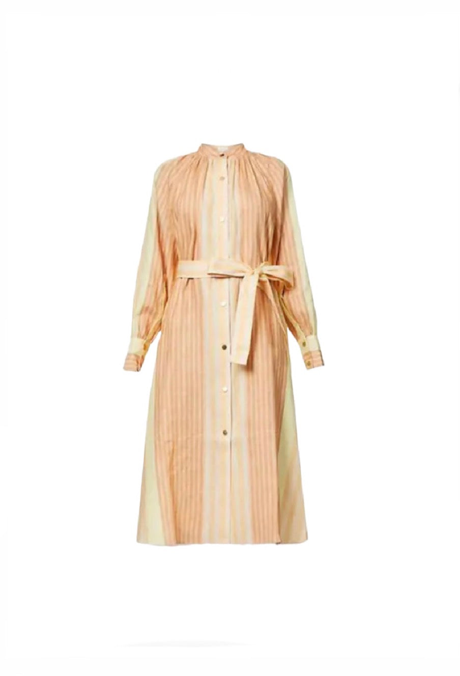Oroton Peach Striped Dress