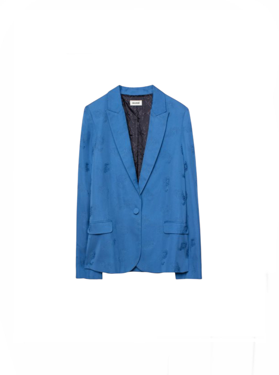 Zadig Paisley Silk Blazer