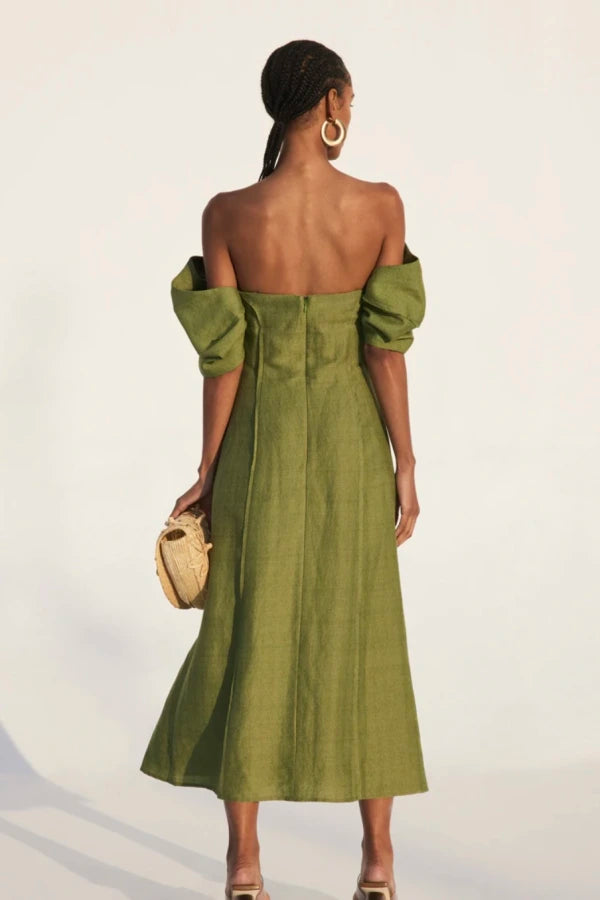 Cult Gaia Linen Dress - nwt
