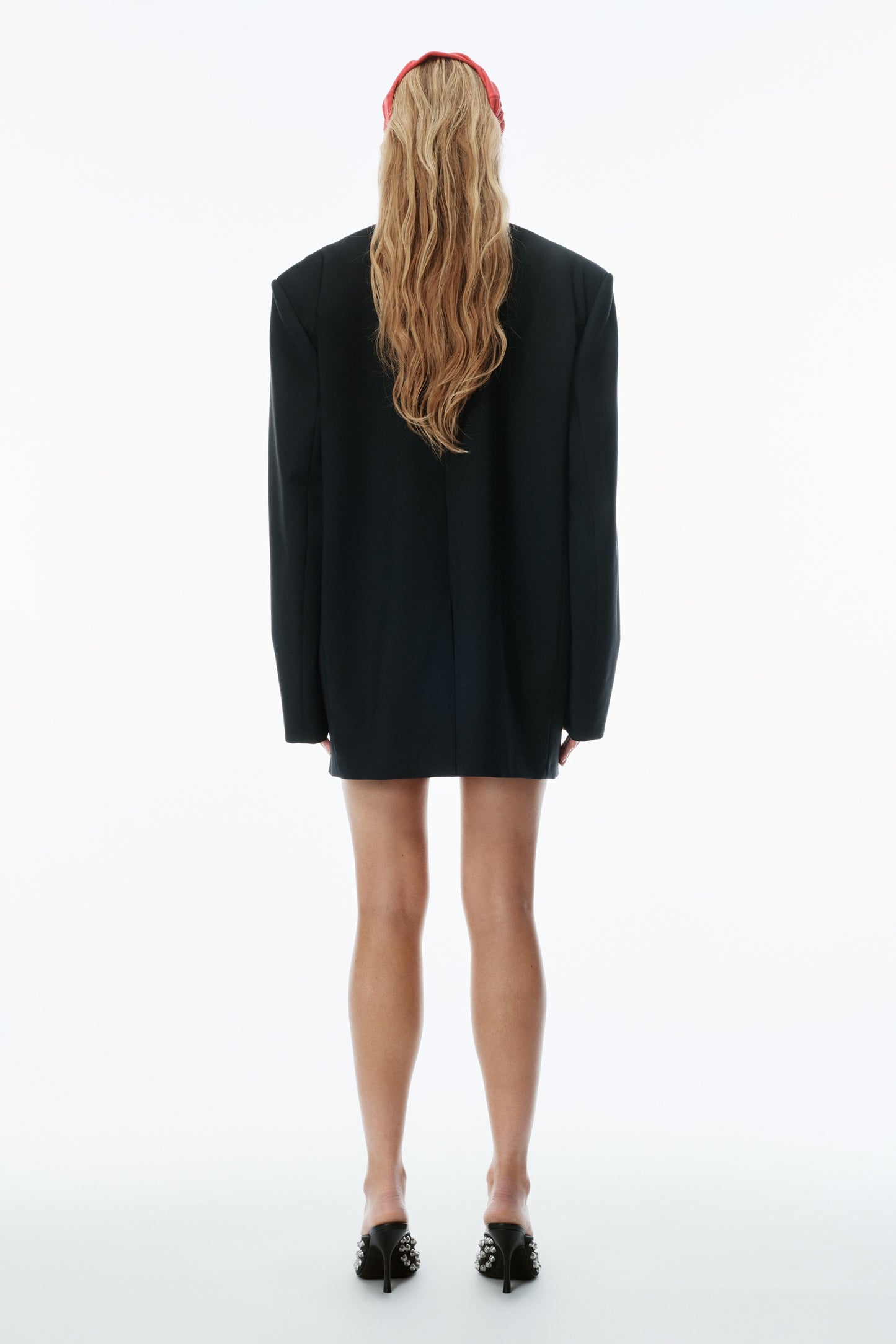 Alexander Wang Black Oversized Embroidered Blazer - nwt
