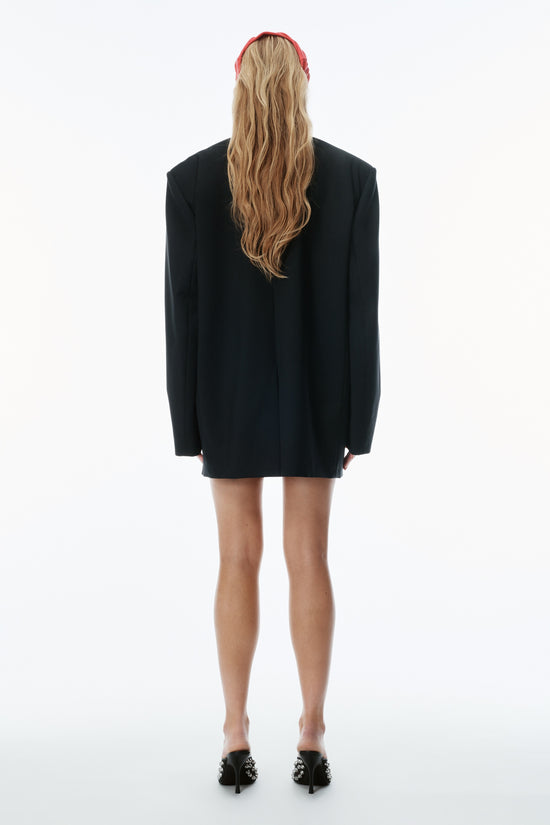 Alexander Wang Black Oversized Embroidered Blazer - nwt