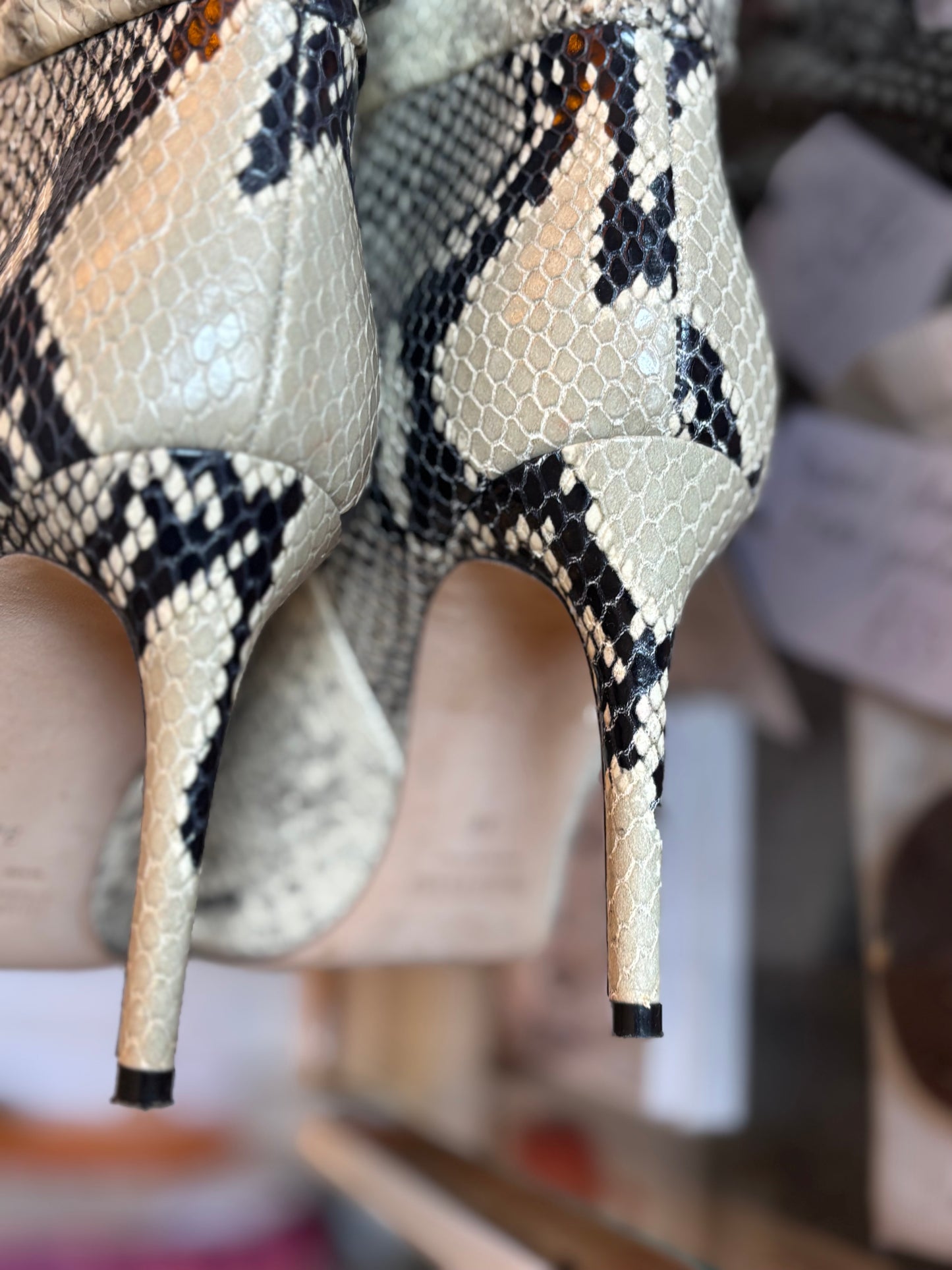 Paris Texas Snake Slouch Boots