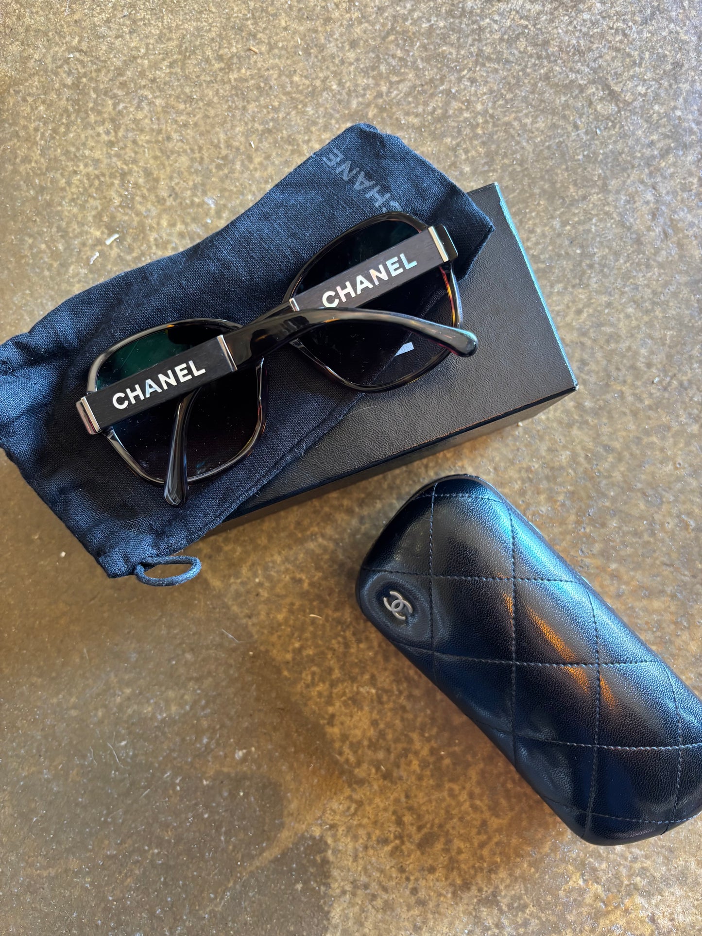 Chanel Tortoiseshell Sunglasses