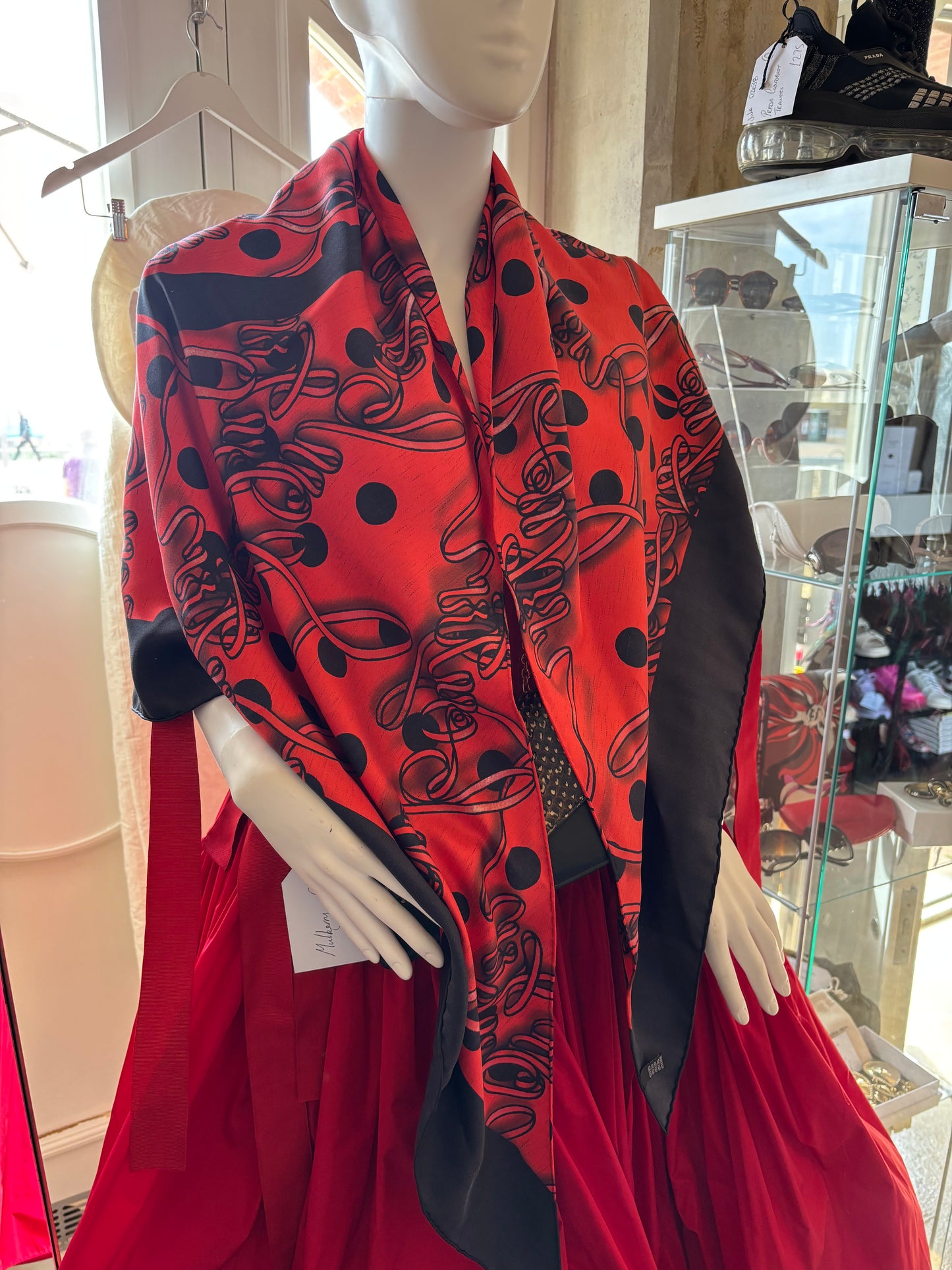 Christian Louboutin Silk Scarf