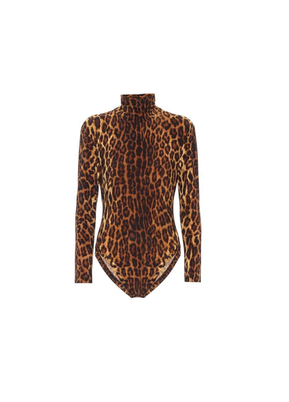 Norma Kamali Leopard All in One
