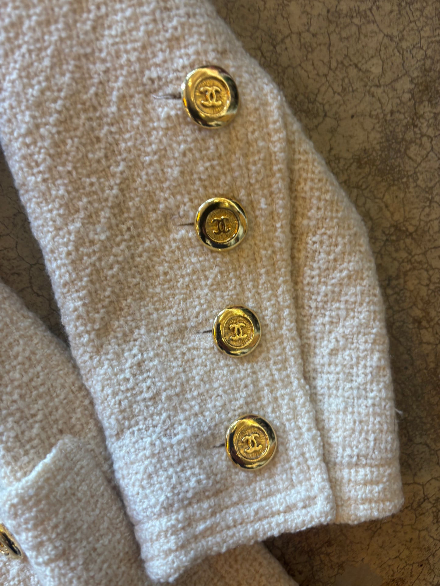 Vintage Chanel Cream Blazer