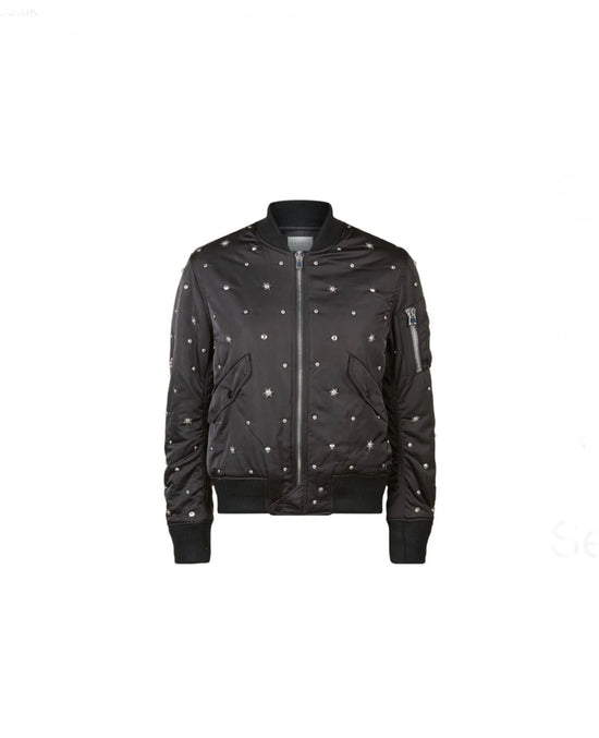 Sandro Satim Embellished Bomber