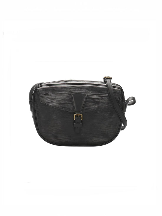 Louis Vuitton Black Epi Jeune Fille Crossbody