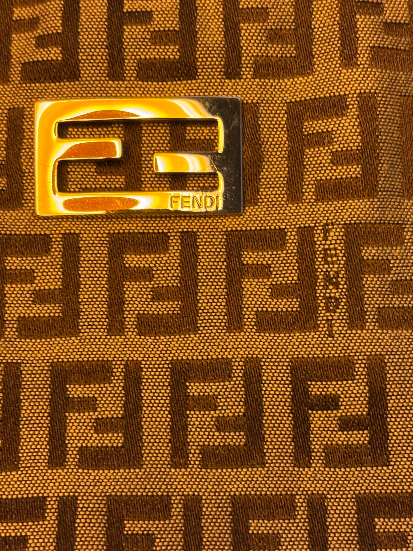 Fendi Zucchino Vintage Tote