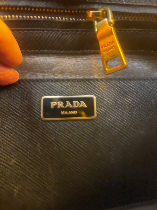 Load image into Gallery viewer, Prada Saffiano Front Pocket Tote Bag

