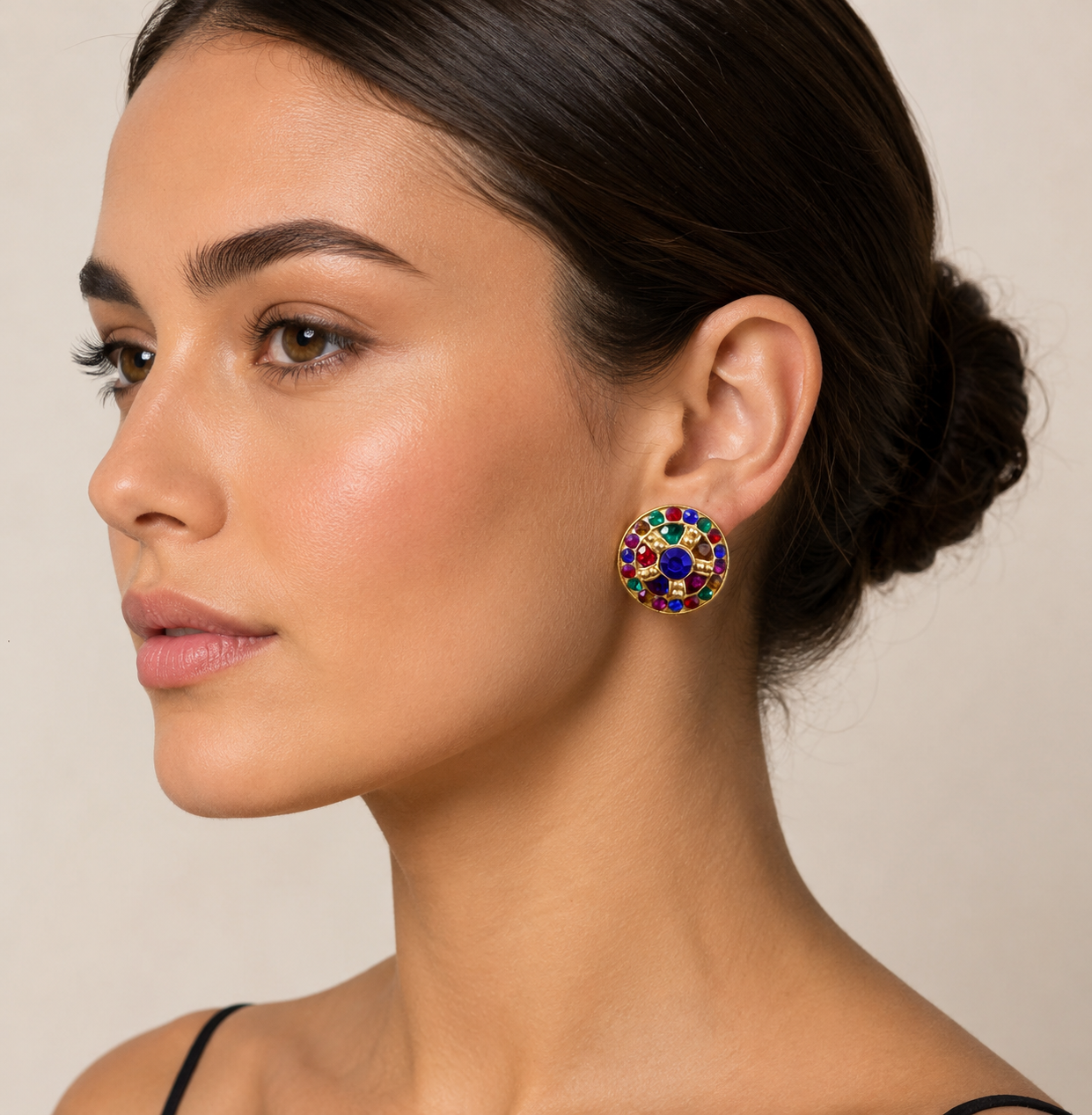 Vintage Clip On Earrings