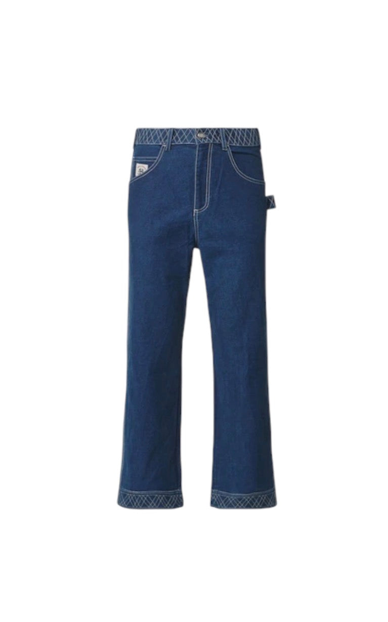 Bode Embroidered Jeans
