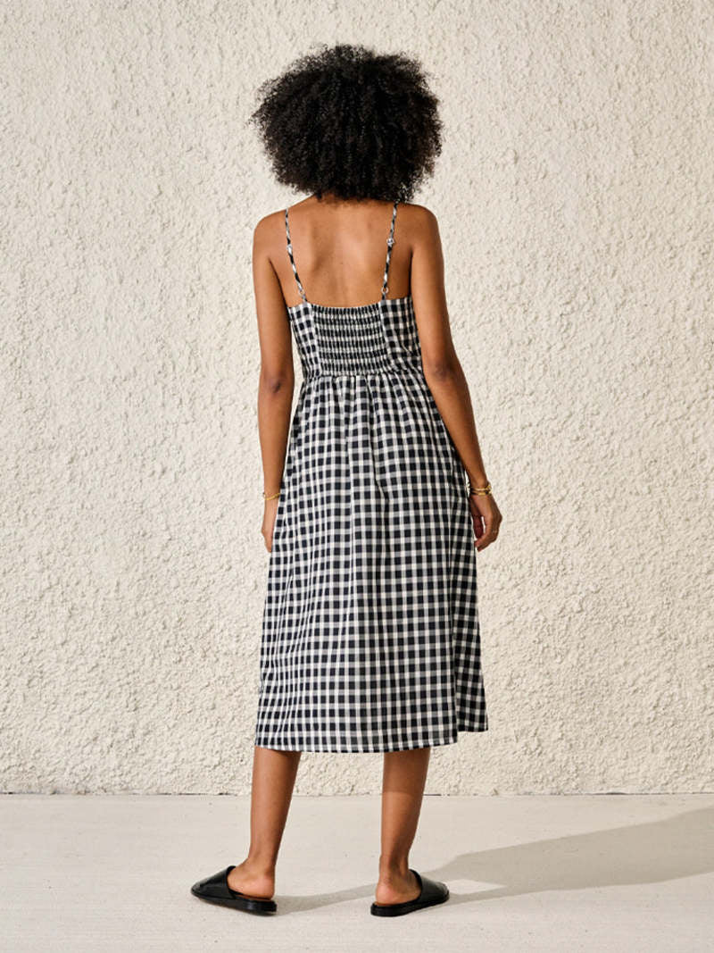 Bellerose black White Gingham Sundress