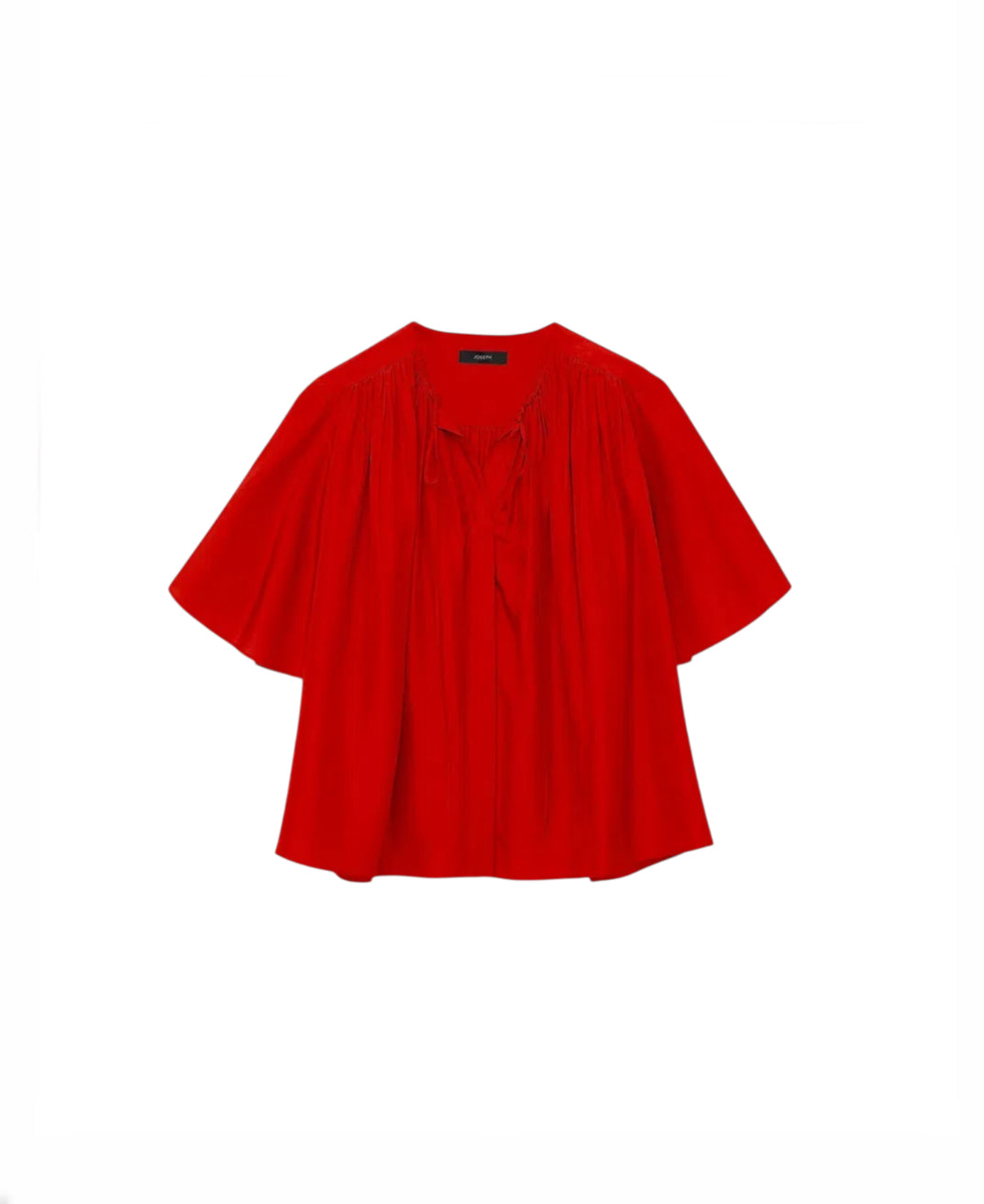Joseph Red Silk Blouse