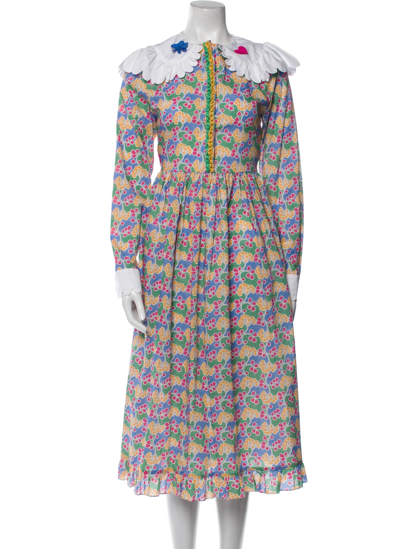Horror Vacui Floral Dress