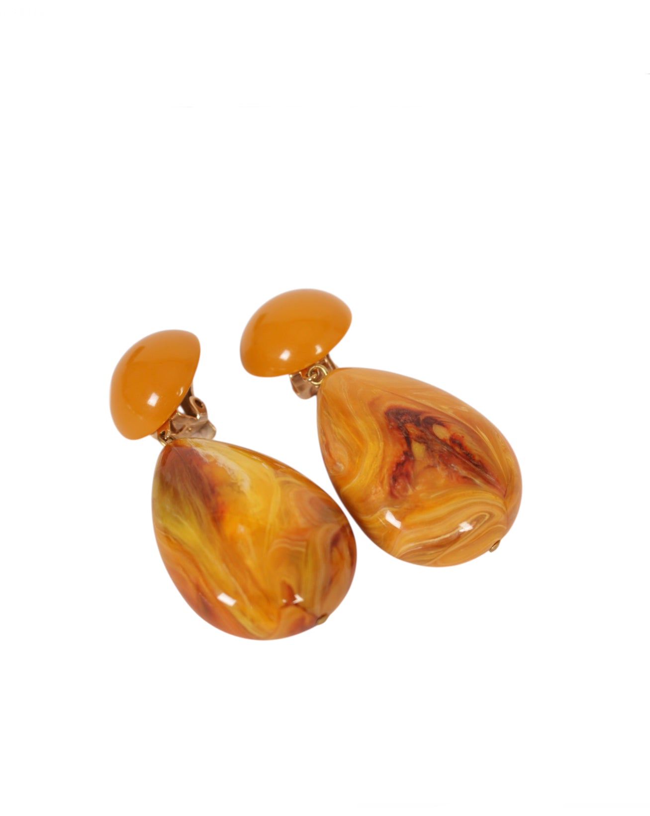 Alexandrine Clip On Earrings