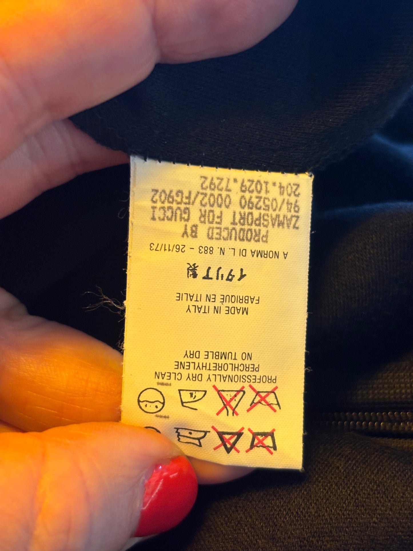 Gucci Tom Ford Era Wool and Leather Dress