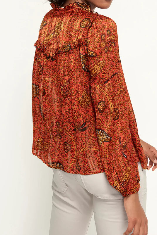 Ba&sh Chiffon Blouse