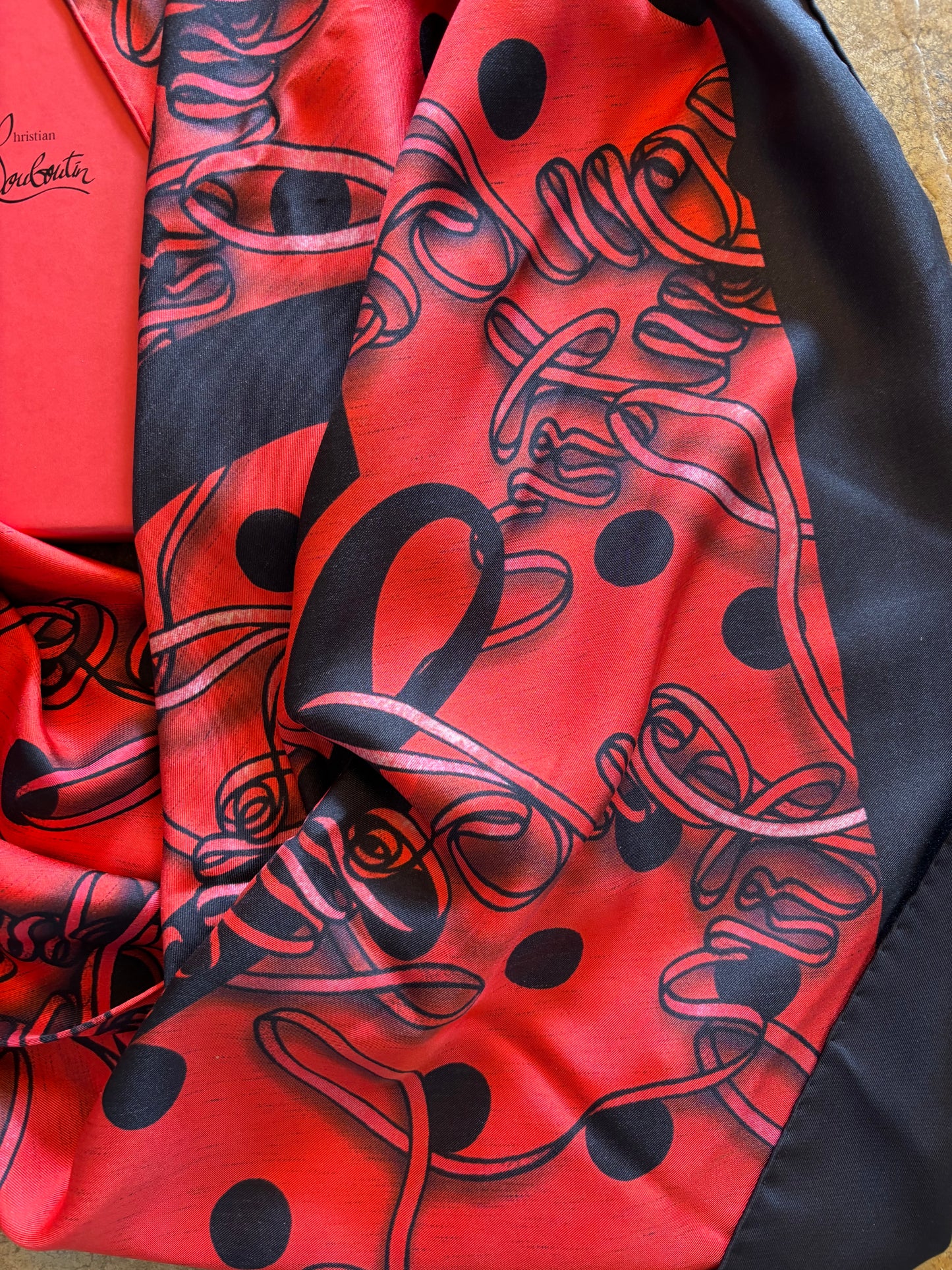 Christian Louboutin Silk Scarf