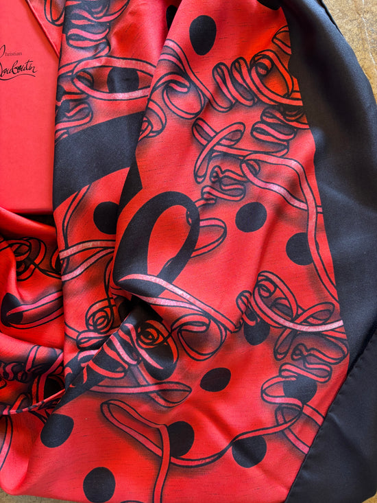 Christian Louboutin Silk Scarf