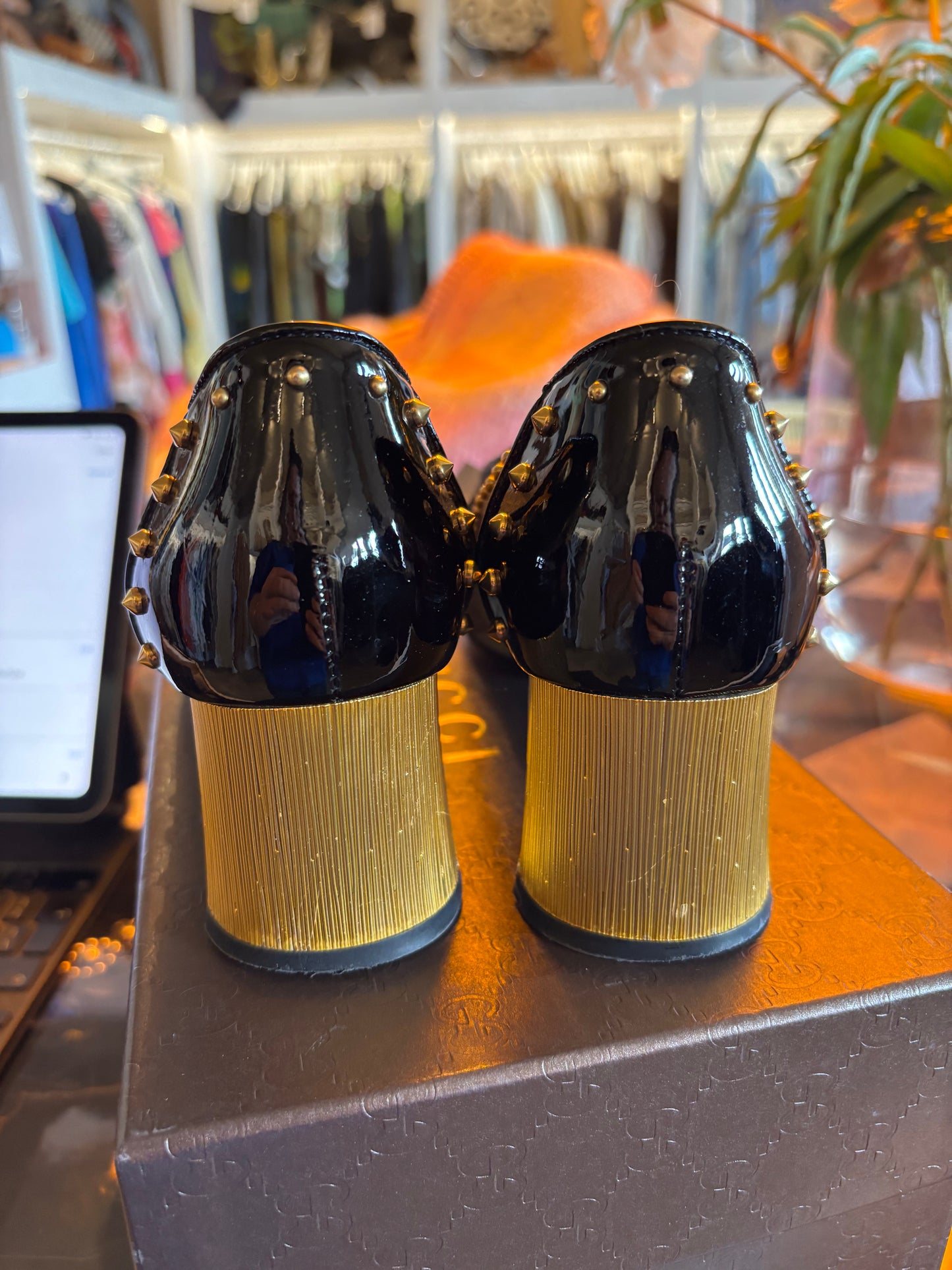 Gucci Supreme Studded Loafers
