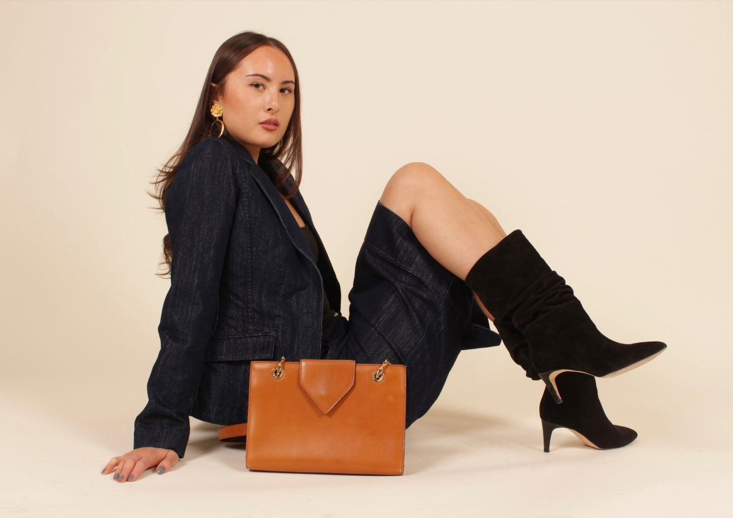 Dior by John Galliano 2007 Denim Shimmer Suit