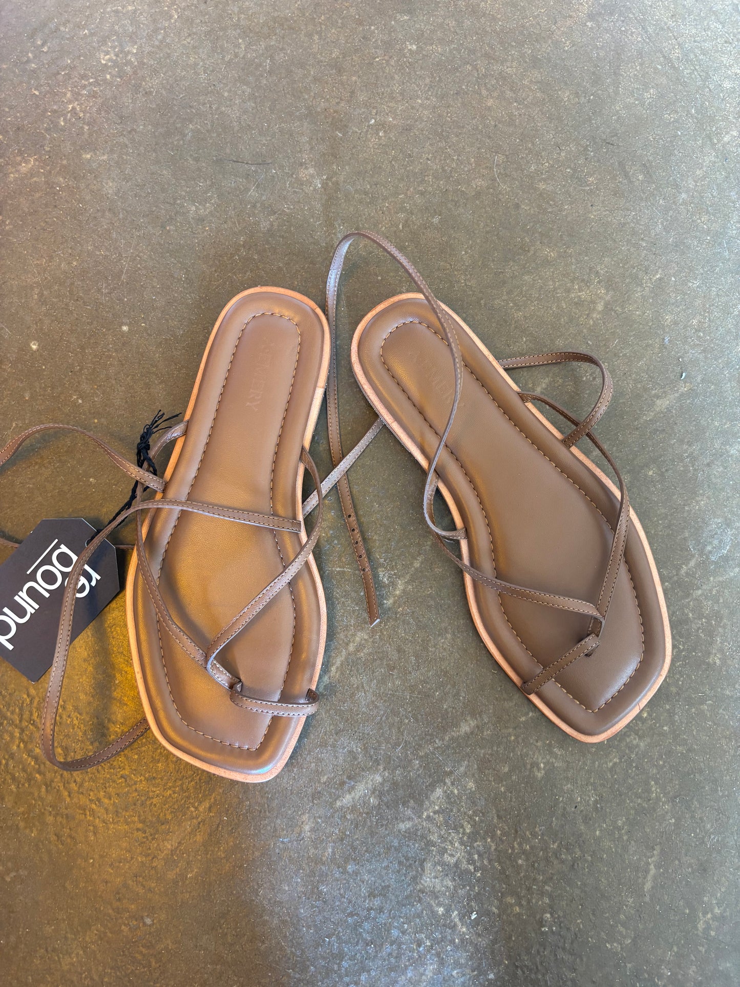 A. Emery Davis Leather Sandals
