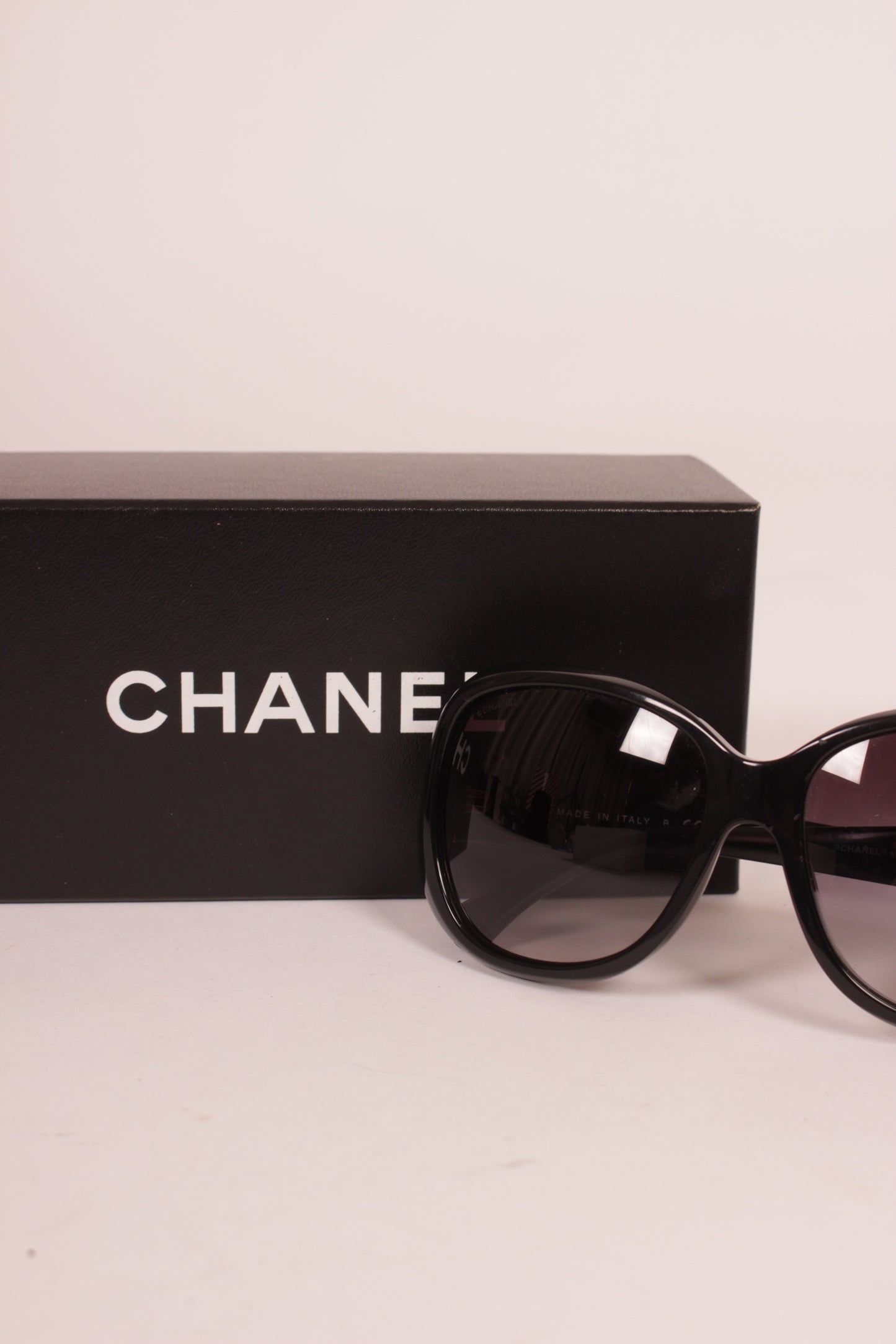 Chanel Camelia Oversized Sunglasses