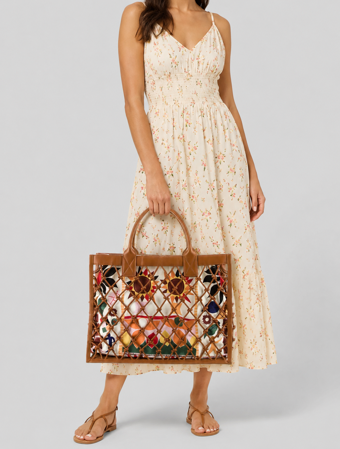 Sandro Babbah Kasbah Leather Tote