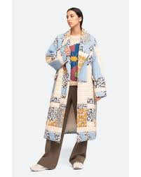 Sea New York Patchwork Coat