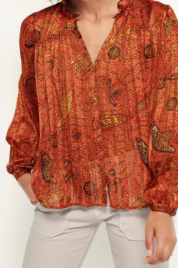Ba&sh Chiffon Blouse