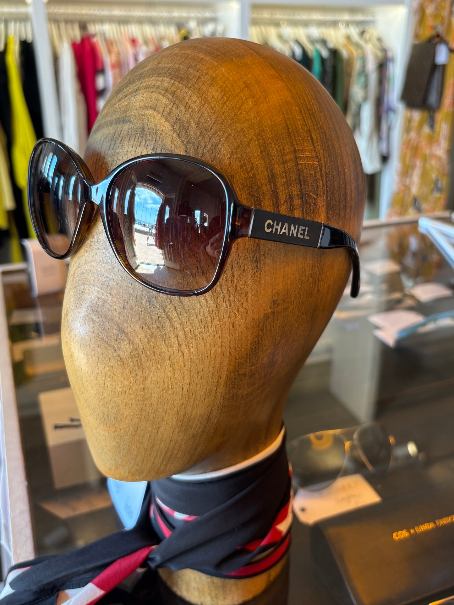 Chanel Tortoiseshell Sunglasses