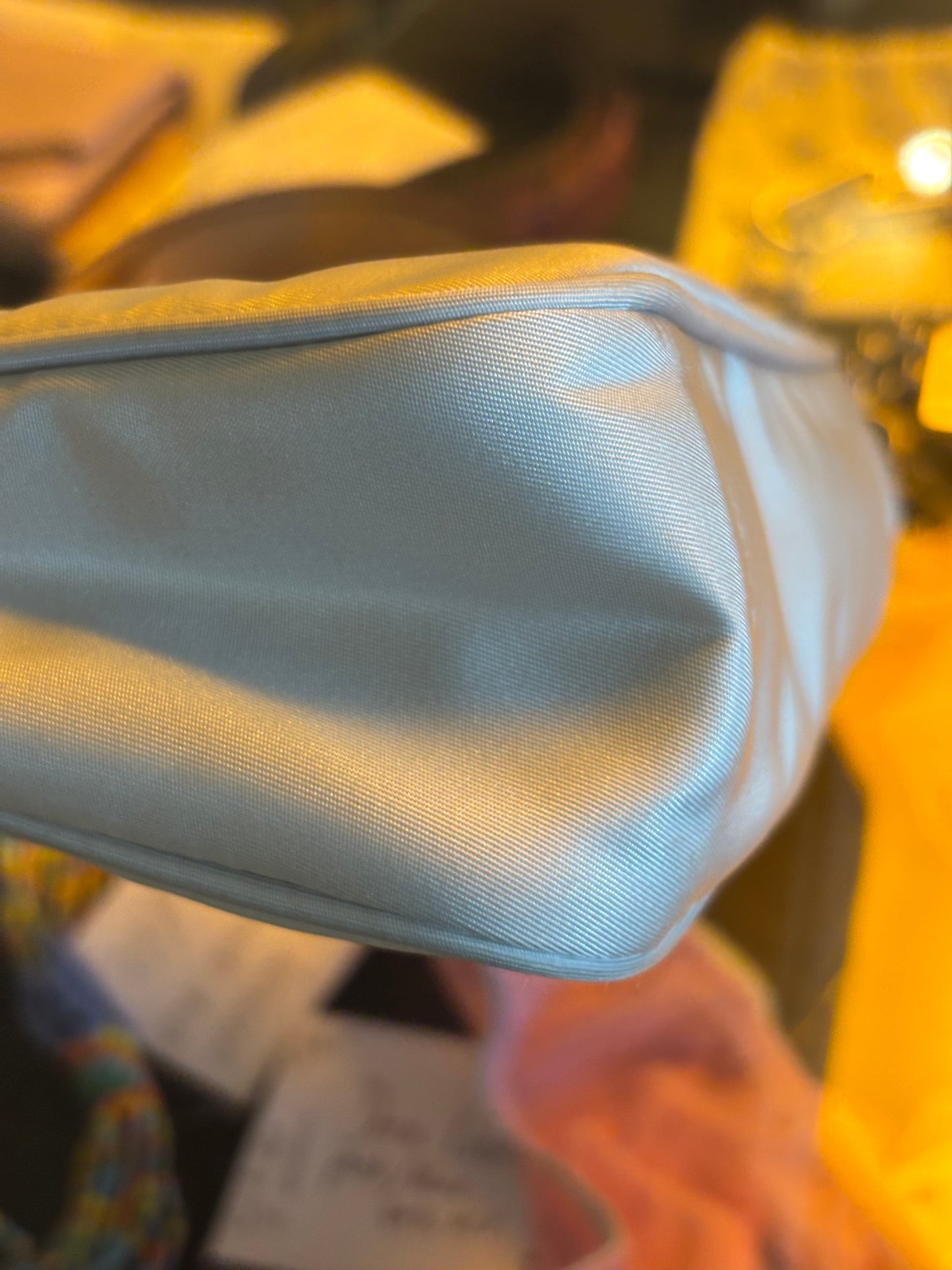 Prada Grey 2005 Re-Edition Nylon Bag