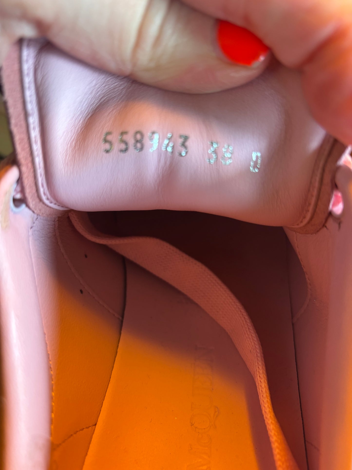 Alexander McQueen Pink Trainers