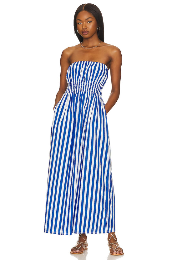 Faithfull the Brand Strapless Dress