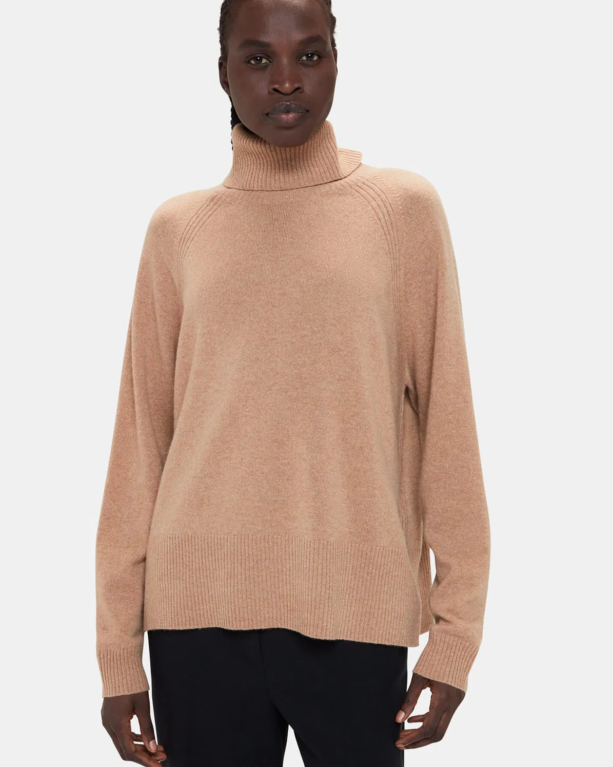 Whistles Oatmeal Cashmere Sweater