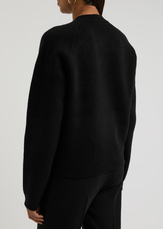 Toteme Cashmere Mix Gold Button Cardigan - current season