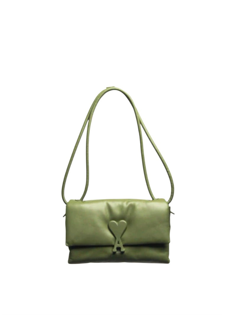 AMI Paris Voulez Vous Green Bag