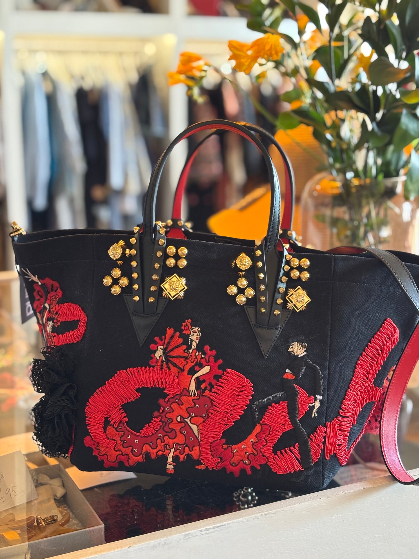 Christian Louboutin Ltd Edition Flamenco Bag
