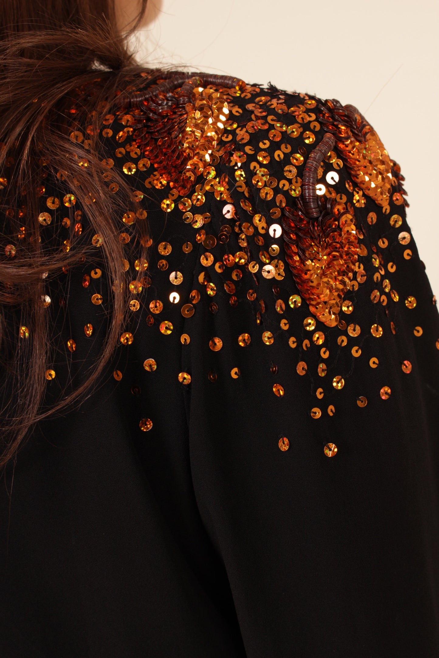Dries Van Noten Sequin Wrap Dress