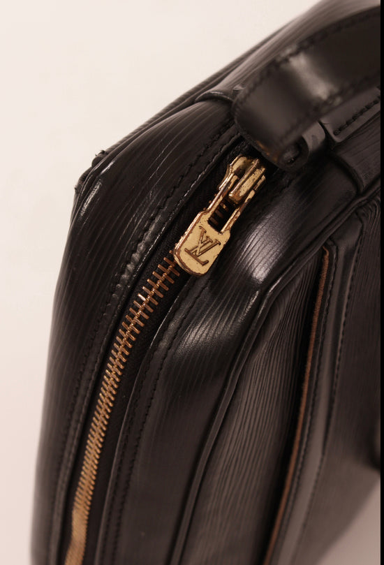Louis Vuitton Black Epi Jeune Fille Crossbody