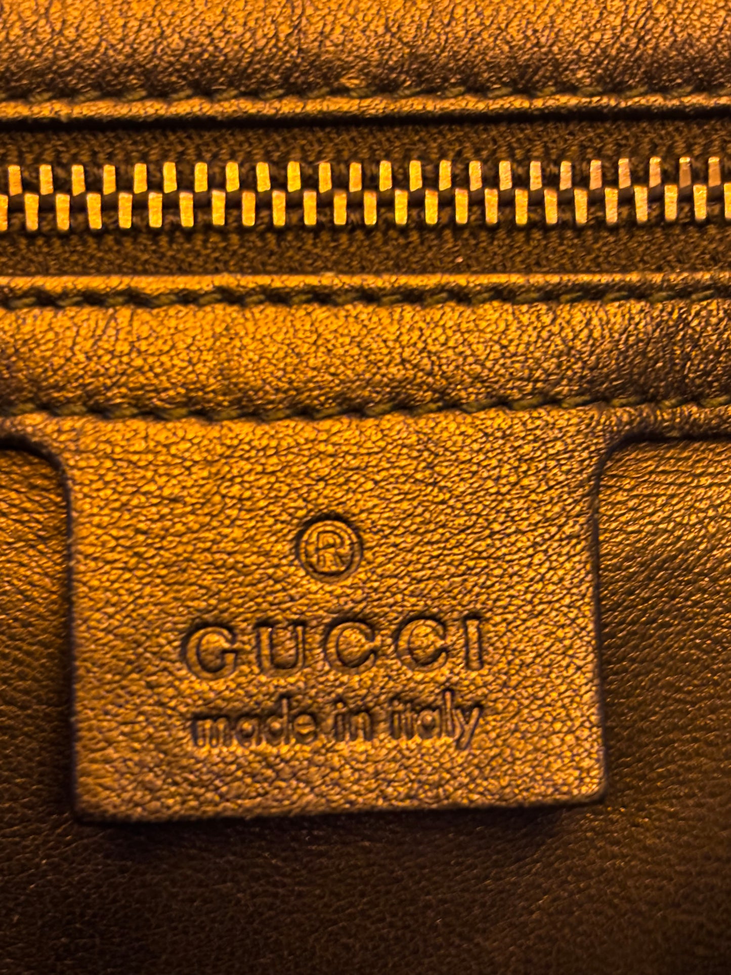 Vintage Gucci Black Pony Hair Bag